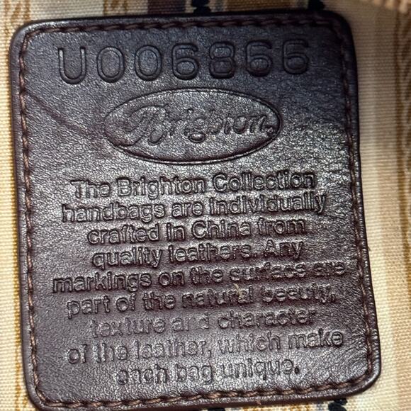 ~ BRIGHTON ~ leather Diana shoulder bag STUNNING FALL - Picture 7 of 9